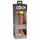 6 Inch 2Density Silicone Cock