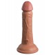 6 Inch 2Density Silicone Cock