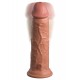 8 Inch 2Density Vibrating Cock