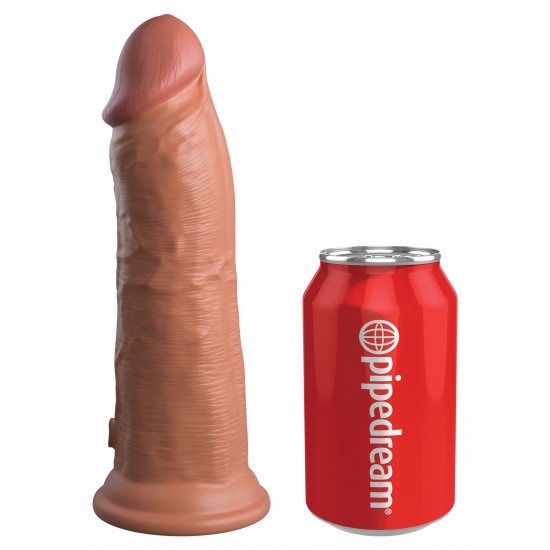 8 Inch 2Density Vibrating Cock