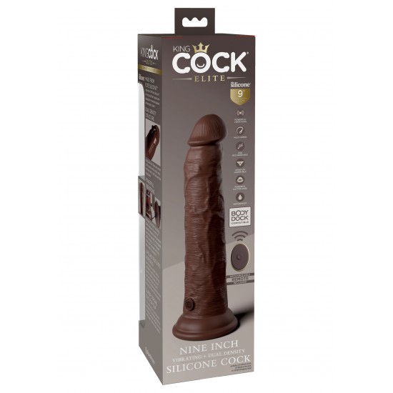 9 Inch 2Density Vibrating Cock