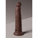 9 Inch 2Density Vibrating Cock