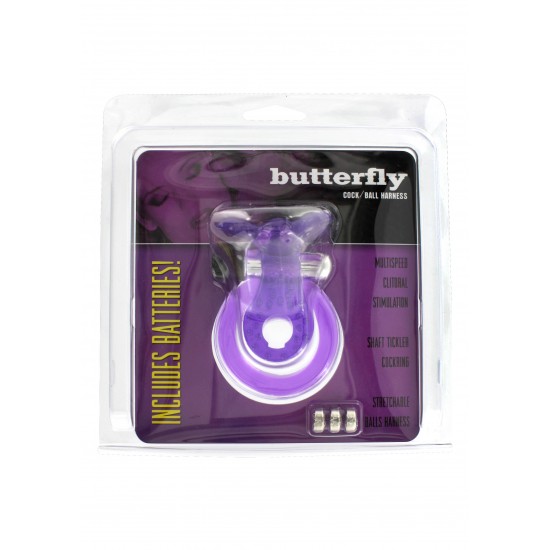 Cock & Ball Ring Butterfly