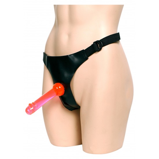 Crotchless Harness + 2 dongs