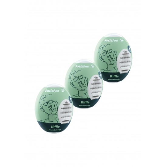 Masturbator Egg Riffle 3pcs
