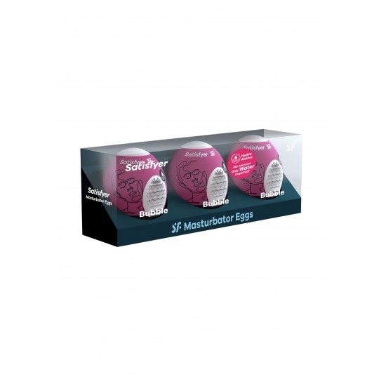 Masturbator Egg Bubble 3pcs