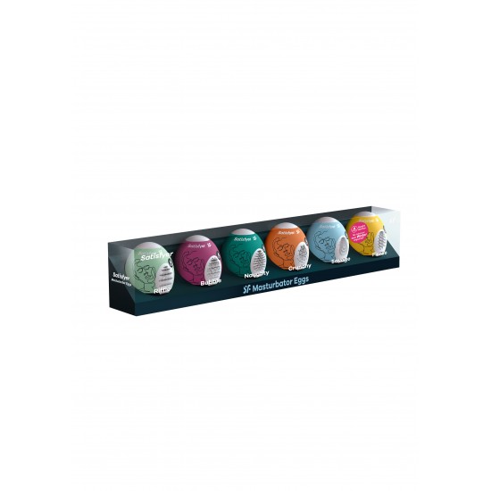 Masturbator Egg assorted 6pcs