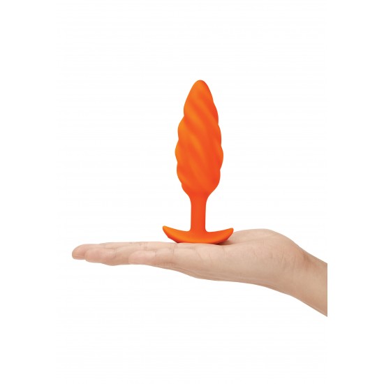 B-Vibe Swirl Texture Plug