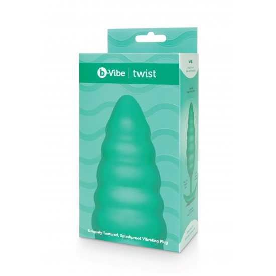 B-Vibe Twist Texture Plug