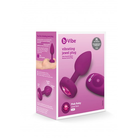 B-Vibe Vibr Jewel Plug S/M