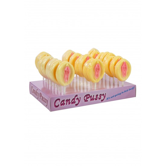 Candy Pussy Lollipop 24pcs
