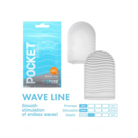 Tenga Pocket Wave Line