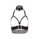 Open Cup Bra + O-Ring Collar