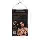 Open Cup Bra + O-Ring Collar
