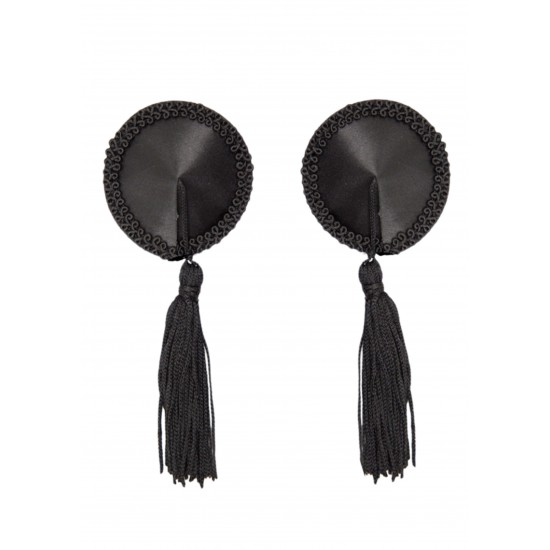 Satin Nipple Covers w Tassel