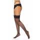 Net Stockings with Lace Top