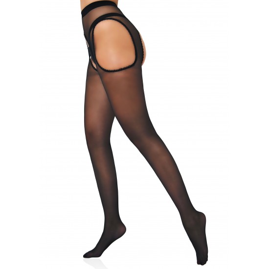 Satin Touch Suspender Tights