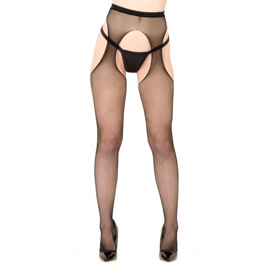 Fishnet Suspender Tights