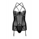 2PC Garter Dress and String