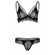 Bra and Crotchless Panty Bra and Crotchless Panty