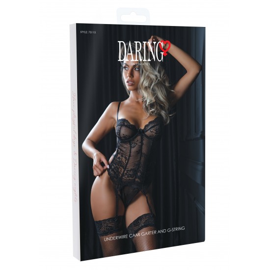 Underwire CamiGarter, String Underwire CamiGarter, String
