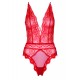 Deep-V Lace Teddy