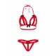 Peek-a-boo Ruffle Bra & Panty Peek-a-boo Ruffle Bra & Panty