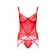 Lace and Mesh Cami Set