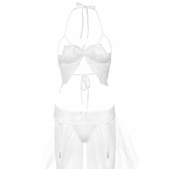Bra & Garter Panty Set