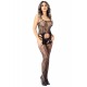 Floral Suspender Bodystocking