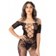 Off the Shoulder Bodystocking