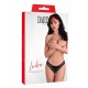 Indra crotchless beaded thong Indra crotchless beaded thong