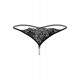 Pearl beaded g-string
