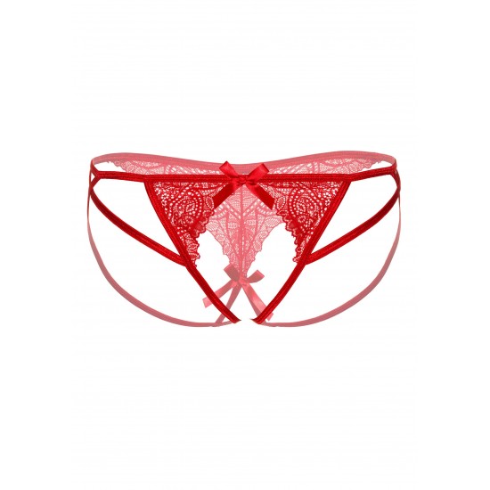 Naomi strappy crotchless tanga Naomi strappy crotchless tanga
