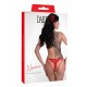 Naomi strappy crotchless tanga Naomi strappy crotchless tanga