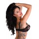 Sexy unlined embroidered bra