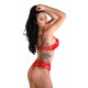 Demi bra with floral lace Demi bra with floral lace