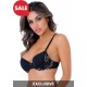 Push-up bra w/ lace racerback Push-up bra w/ lace racerback