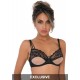 Unlined bra w faux underbust Unlined bra w faux underbust