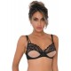 Unlined bra w faux underbust Unlined bra w faux underbust