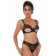Unlined bra w faux underbust Unlined bra w faux underbust