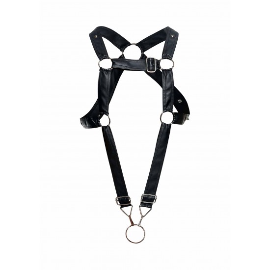 DNGEON Cross Cockring Harness