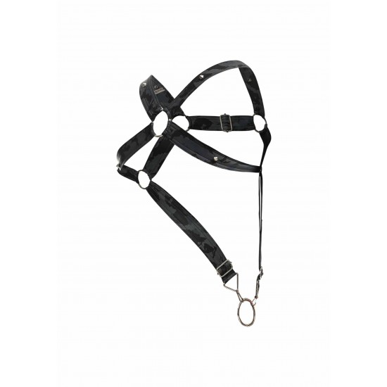 DNGEON Cross Cockring Harness
