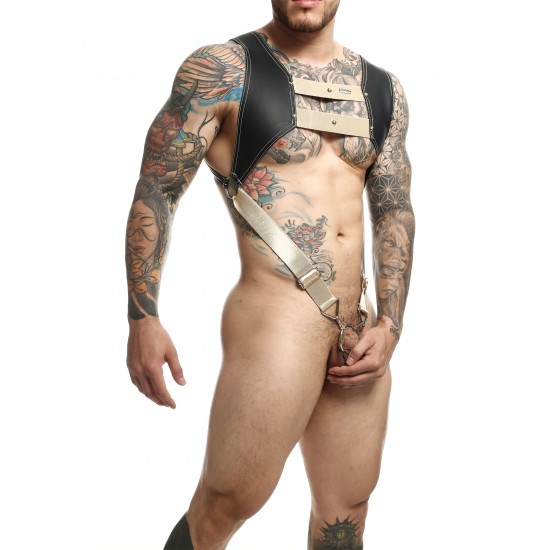 DNGEON Top Cockring Harness
