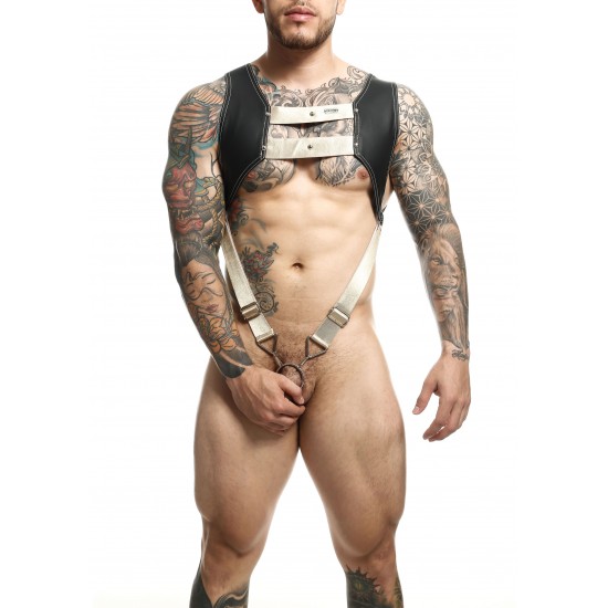 DNGEON Top Cockring Harness