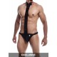 MOB Tuxedo Lace Thong
