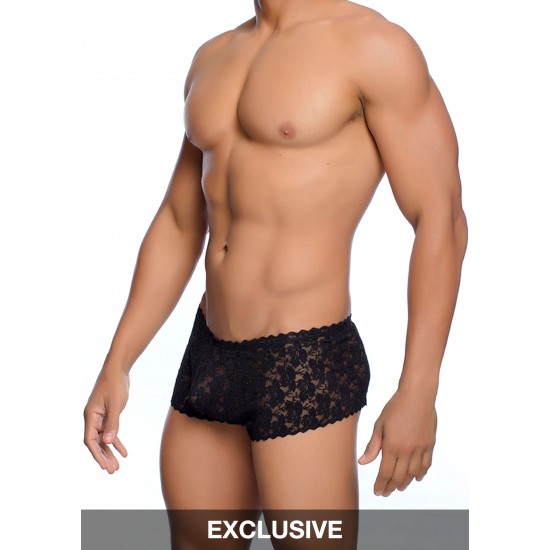 Rose Lace Boy Short