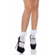 Lace Anklet With Ruffle