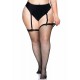 Plus Size Fishnet Stockings