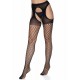 Suspender hose with opaque top